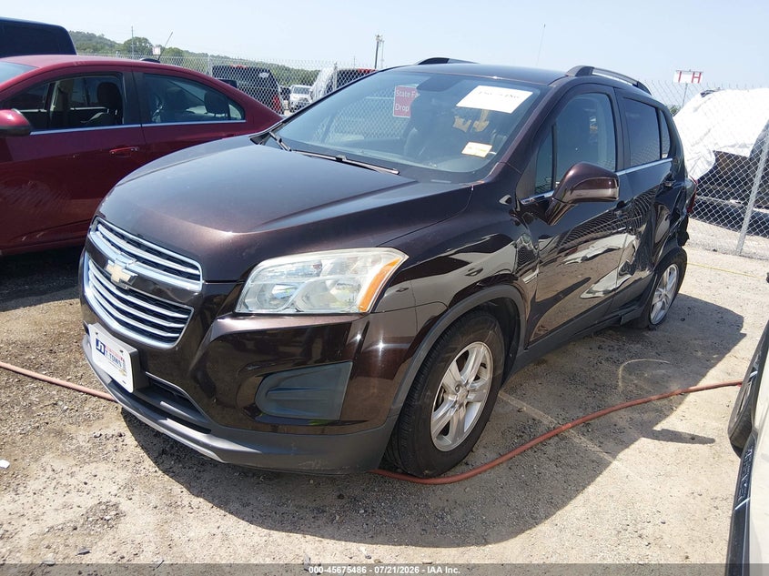 Vin: kl7cjlsb5fb087348, lot: 46174086, chevrolet trax lt 20152