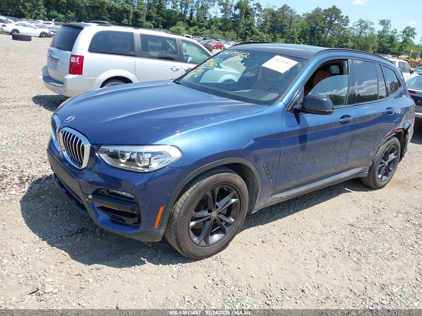 Vin: 5uxty5c08m9g31046, lot: 46174087, bmw x3 xdrive30i 20212