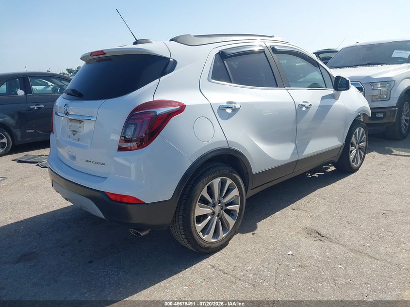 Vin: kl4cjasb3kb702507, lot: 46174091, buick encore fwd preferred 20194