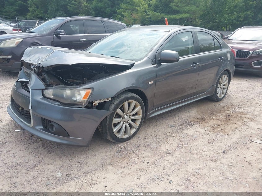 Vin: ja32y6hv2au006878, lot: 46174094, mitsubishi lancer sportback ralliart 20102