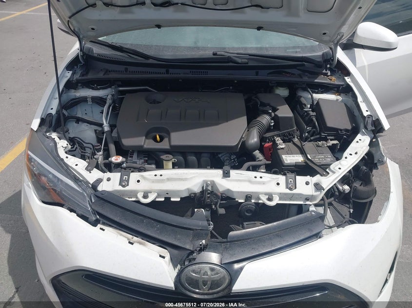2019 Toyota Corolla Le VIN: 5YFBURHE0KP874861 Lot: 45675512