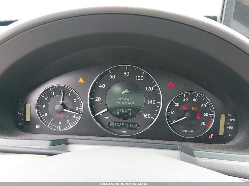 2007 Mercedes-Benz E 350 VIN: WDBUF56X57B055316 Lot: 45675518