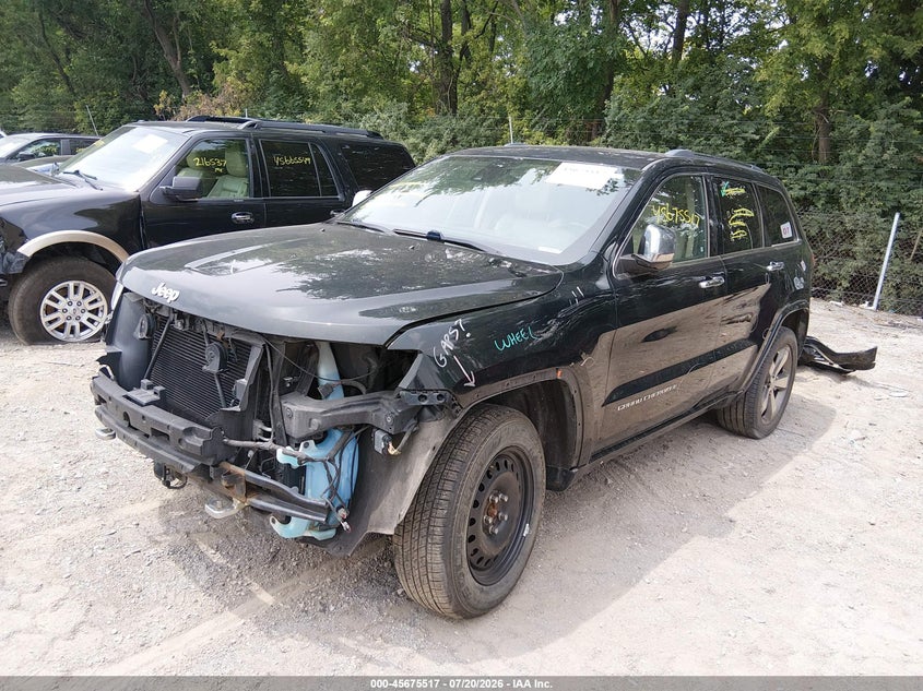 2014 Jeep Grand Cherokee Overland VIN: 1C4RJFCG1EC523100 Lot: 45675517