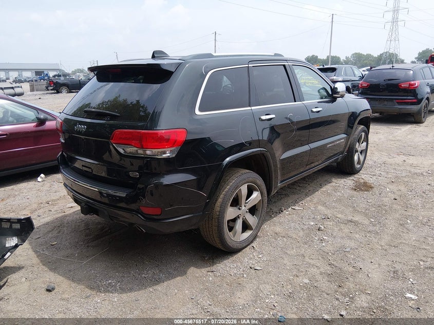 2014 Jeep Grand Cherokee Overland VIN: 1C4RJFCG1EC523100 Lot: 45675517