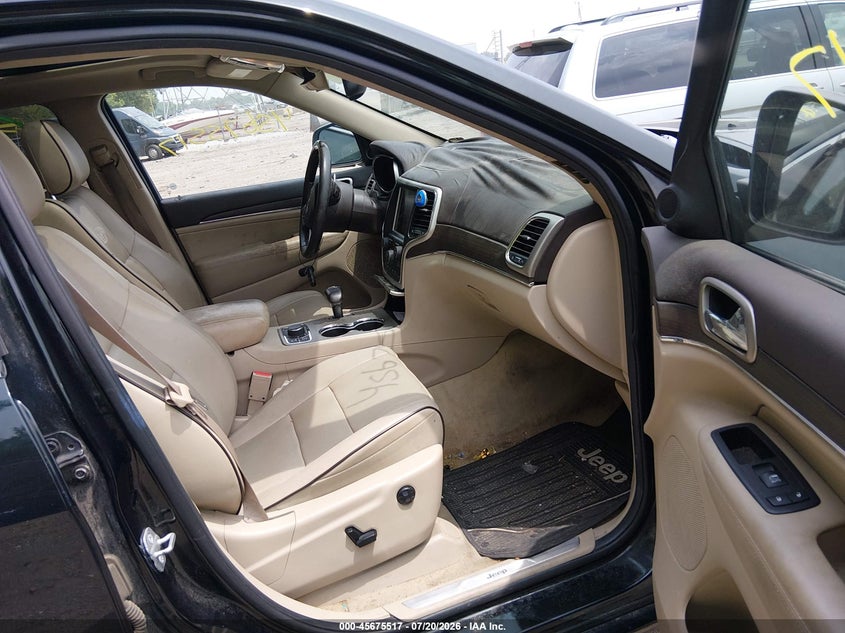 2014 Jeep Grand Cherokee Overland VIN: 1C4RJFCG1EC523100 Lot: 45675517