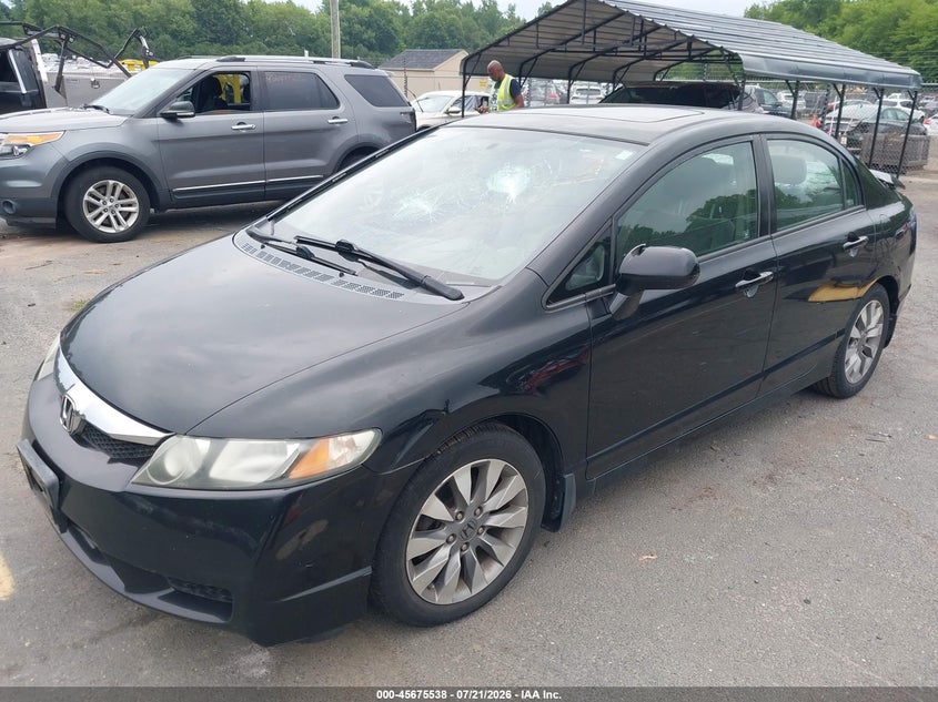 2009 Honda Civic Ex VIN: 2HGFA16839H334303 Lot: 45675538