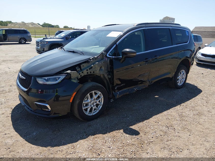 Vin: 2c4rc1bg1nr145298, lot: 46174153, chrysler pacifica touring l 20222