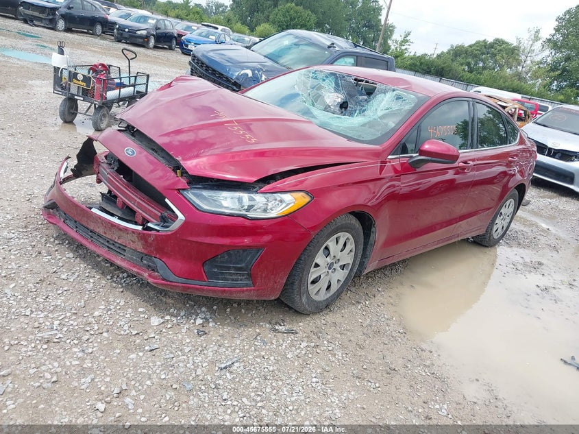 Vin: 3fa6p0g75kr159792, lot: 46174155, ford fusion s 20192