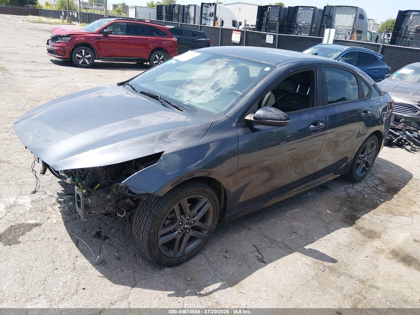 2021 Kia Forte, Front End, IAAI, VIN 3KPF34AD3ME277331 — photo 2