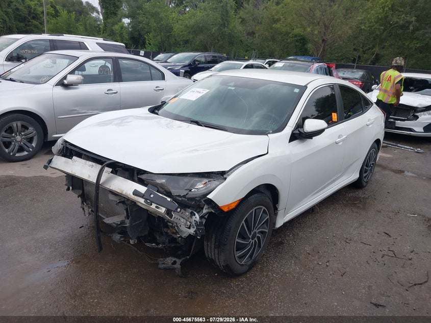 Vin: 19xfc2f60ke202856, lot: 46174163, honda civic lx 20192