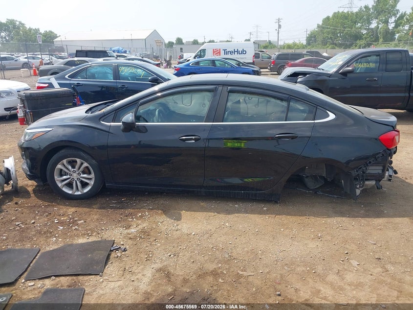 2019 Chevrolet Cruze Lt VIN: 1G1BE5SM7K7120551 Lot: 45675569