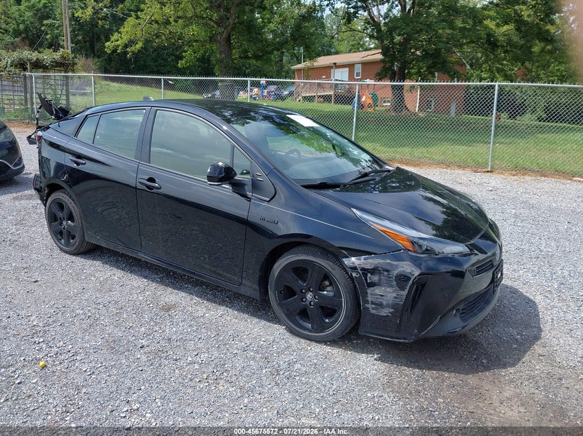 2022 TOYOTA PRIUS auction photo 1