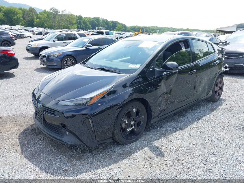 2022 TOYOTA PRIUS auction photo 2
