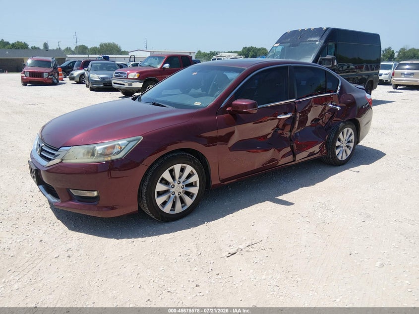 2013 Honda Accord, Left Side, IAAI, VIN 1HGCR2F87DA045997 — photo 2