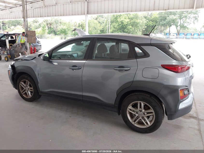 2021 Hyundai Kona Se VIN: KM8K12AAXMU646617 Lot: 45675590
