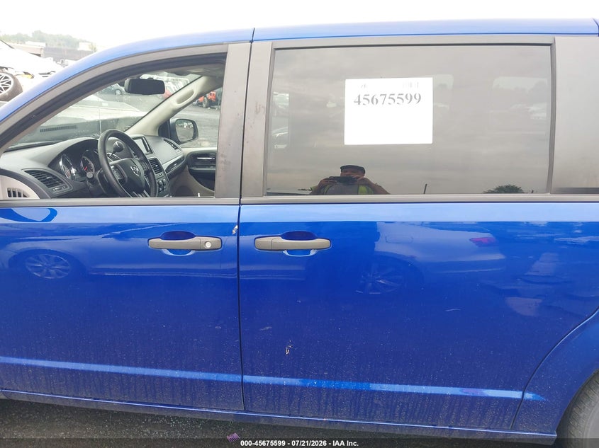 2019 Dodge Grand Caravan Se VIN: 2C4RDGBG8KR643431 Lot: 45675599
