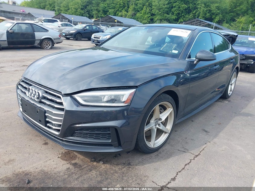 Vin: wauencf51ja060308, lot: 46174228, audi a5 2.0t premium 20182