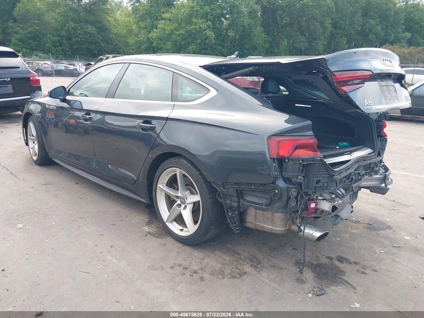 Vin: wauencf51ja060308, lot: 46174228, audi a5 2.0t premium 20183
