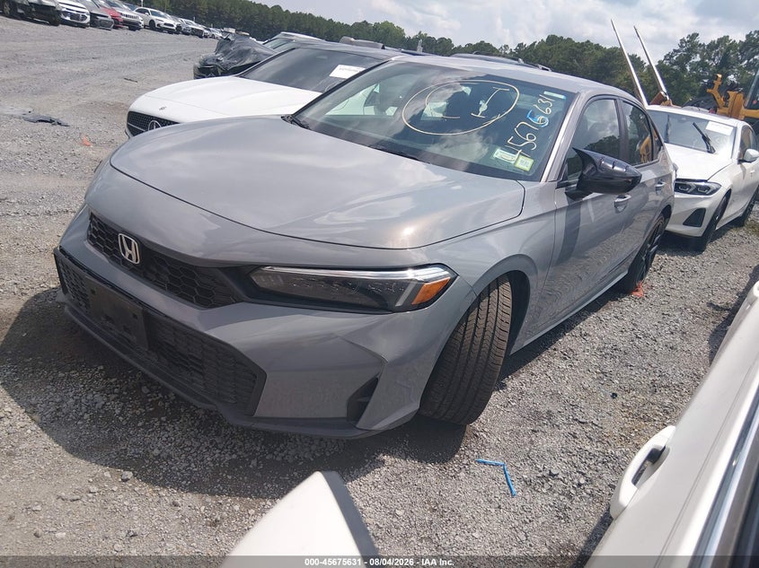 HONDA CIVIC 2025 VIN 2HGFE2F55SH507874