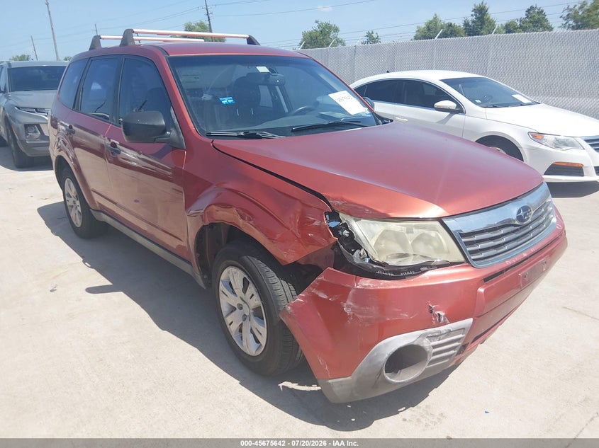 2010 Subaru Forester 2.5X VIN: JF2SH6AC0AH724028 Lot: 45675642