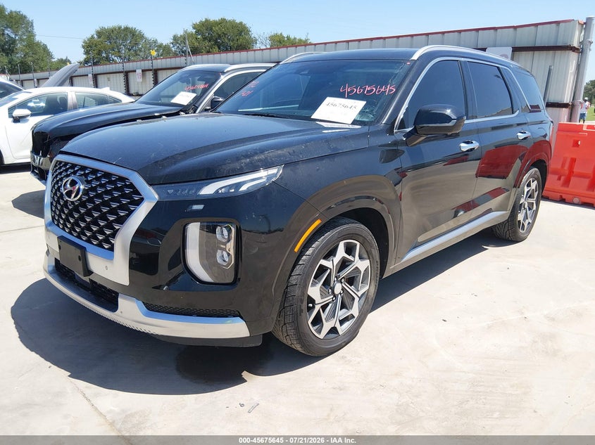 2021 Hyundai Palisade Calligraphy VIN: KM8R7DHE3MU317808 Lot: 45675645