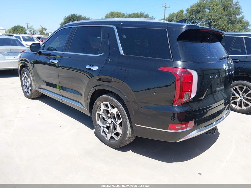 2021 Hyundai Palisade Calligraphy VIN: KM8R7DHE3MU317808 Lot: 45675645