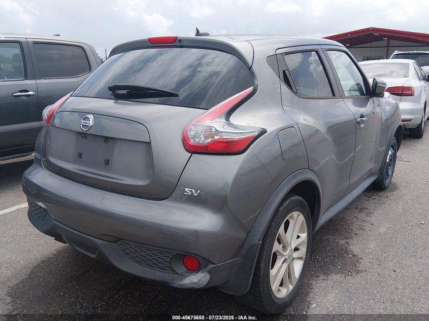 Vin: jn8af5mr9ft504163, lot: 46174258, nissan juke sv 20154