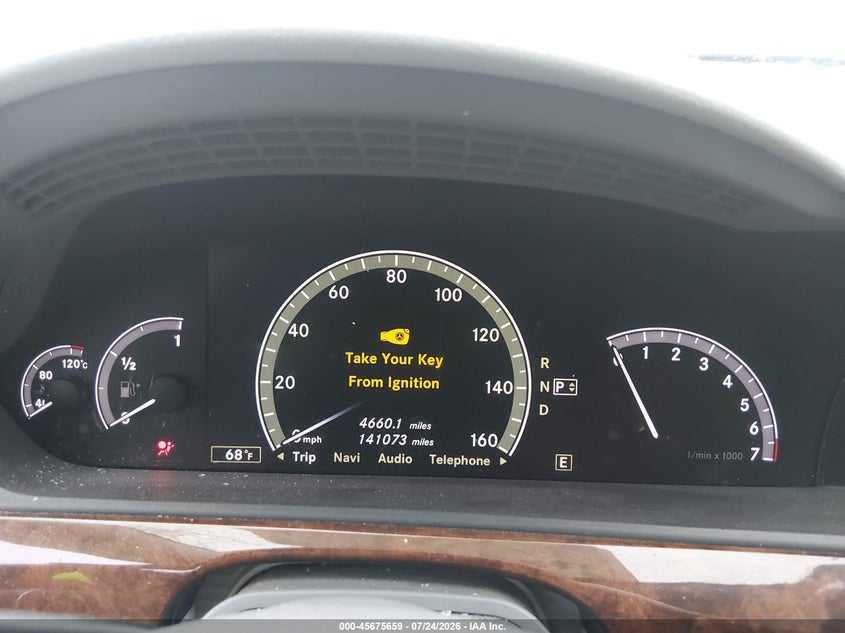 2011 MERCEDES-BENZ S 550 auction photo 7