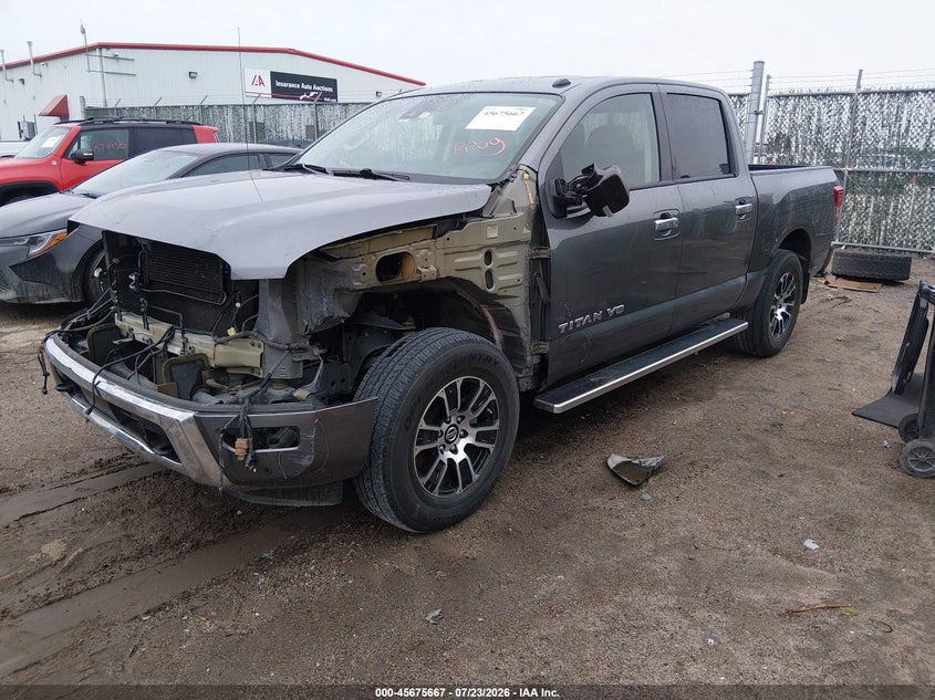 Vin: 1n6aa1ed9ln509141, lot: 46174267, nissan titan sv 4x4 20202