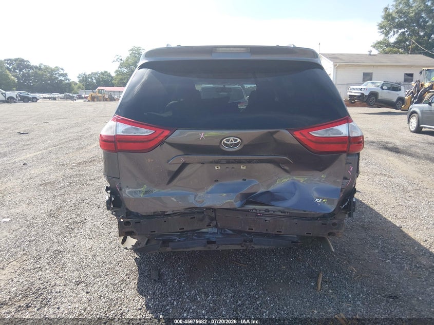 2015 Toyota Sienna Xle Premium 8 Passenger VIN: 5TDYK3DC3FS638932 Lot: 45675682