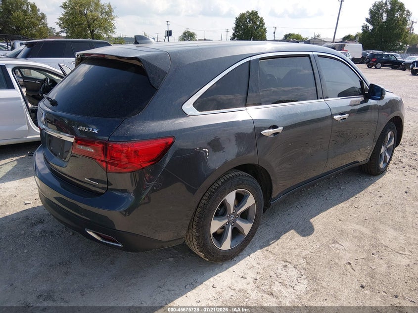2016 Acura Mdx Acurawatch Plus Package VIN: 5FRYD4H21GB049433 Lot: 45675728