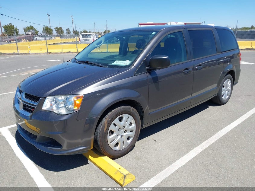 Vin: 2c4rdgbg2jr254766, lot: 46174343, dodge grand caravan se 20182