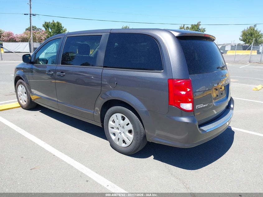 Vin: 2c4rdgbg2jr254766, lot: 46174343, dodge grand caravan se 20183