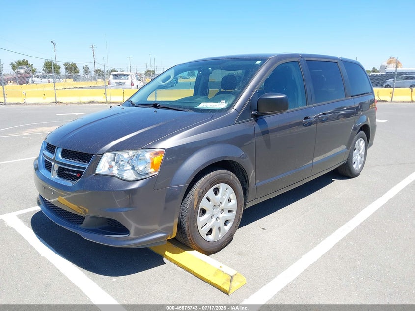 2018 DODGE CARAVAN VAN 3.6L V-6 DOHC, VVT, 283HP