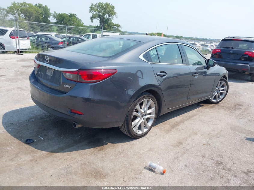 Vin: jm1gj1v58f1218664, lot: 46174344, mazda mazda6 i touring 20154
