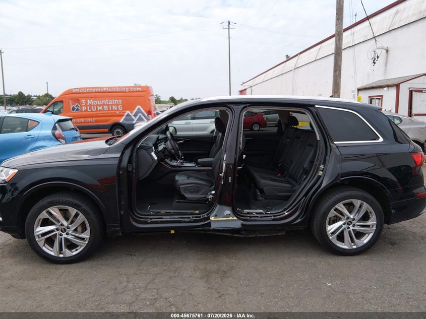 2021 Audi Q7 Premium Plus 55 Tfsi Quattro Tiptronic VIN: WA1LXAF72MD013330 Lot: 45675761