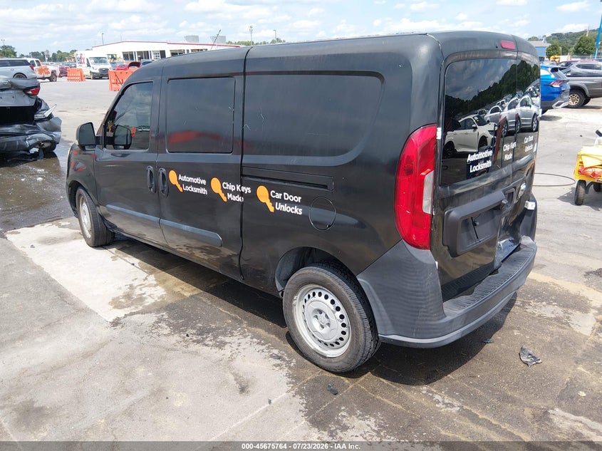 Vin: zfberfat2g6b89755, lot: 46174364, ram promaster city tradesman 20163