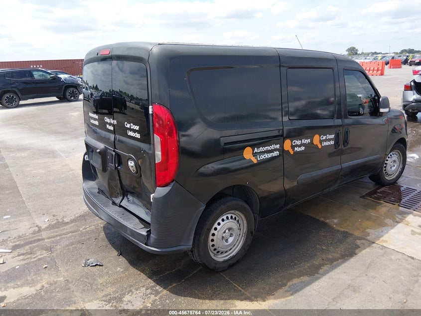 Vin: zfberfat2g6b89755, lot: 46174364, ram promaster city tradesman 20164