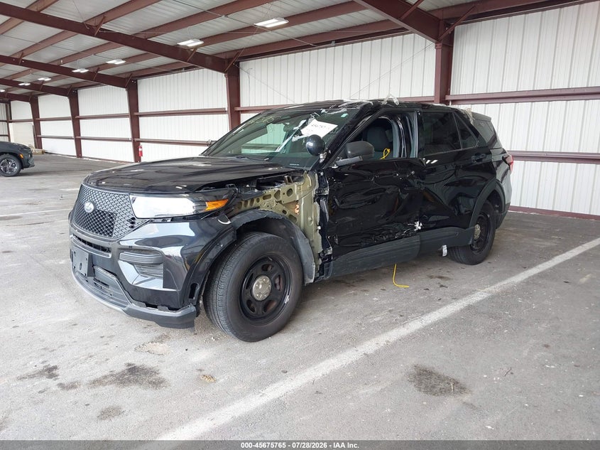 Vin: 1fm5k8ab3sga77594, lot: 46174365, ford police interceptor utility 20252