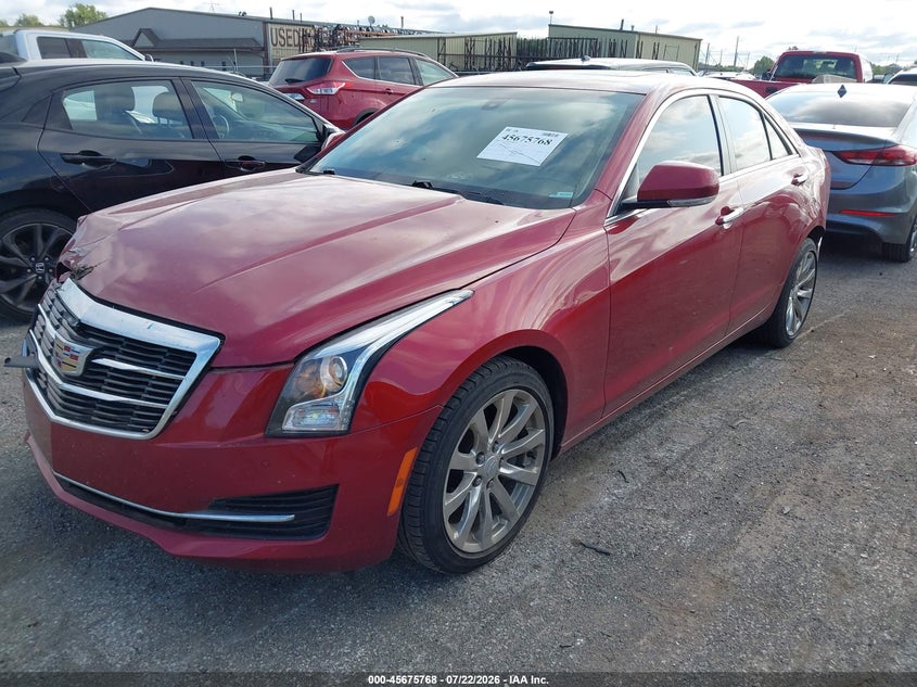 Vin: 1g6ah5rx5h0127643, lot: 46174368, cadillac ats luxury 20172