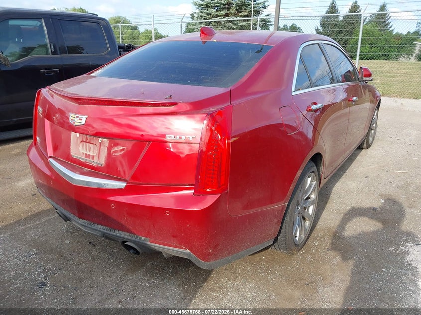 Vin: 1g6ah5rx5h0127643, lot: 46174368, cadillac ats luxury 20174