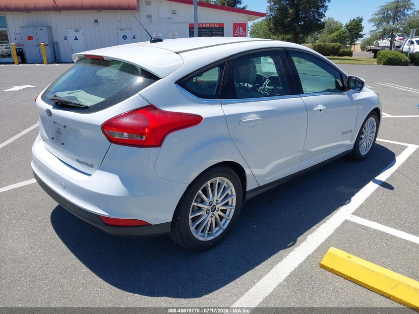 Vin: 1fadp3r45jl296126, lot: 46174370, ford focus electric 20184