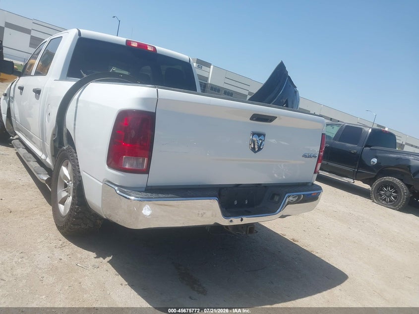 Vin: 3c6rr7kt8jg167658, lot: 46174372, ram 1500 tradesman  4x4 5'7 box 20183