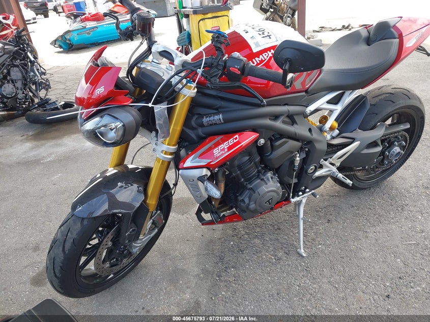 2024 TRIUMPH MOTORCYCLE SPEED TRIPLE auction photo 2