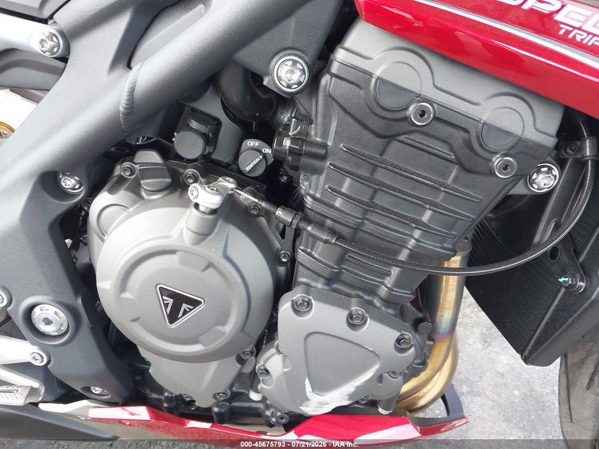 2024 TRIUMPH MOTORCYCLE SPEED TRIPLE auction photo 8