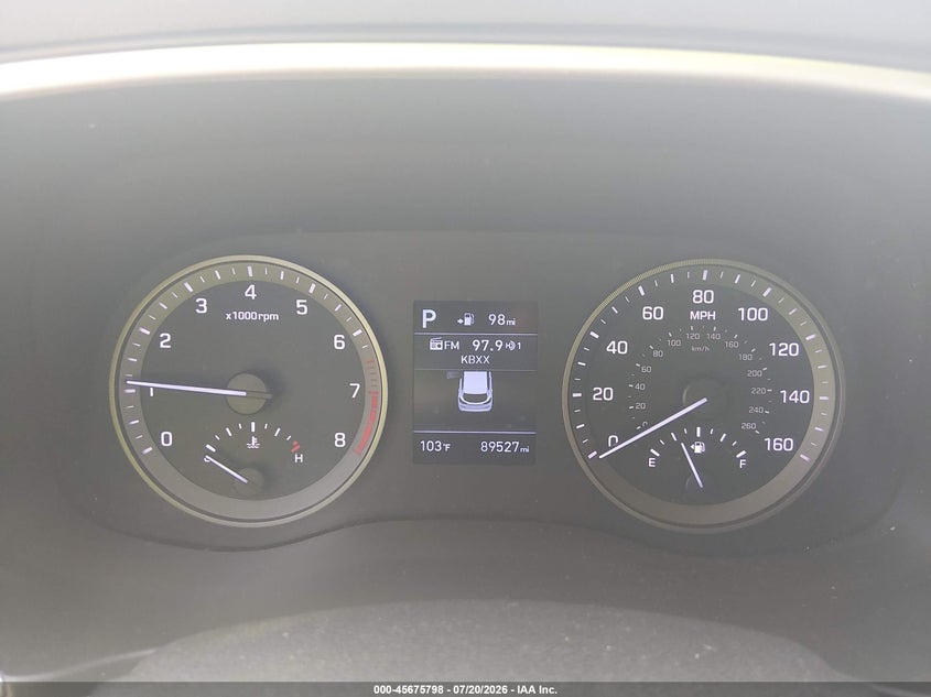 2019 Hyundai Tucson Sel VIN: KM8J3CAL8KU020347 Lot: 45675798