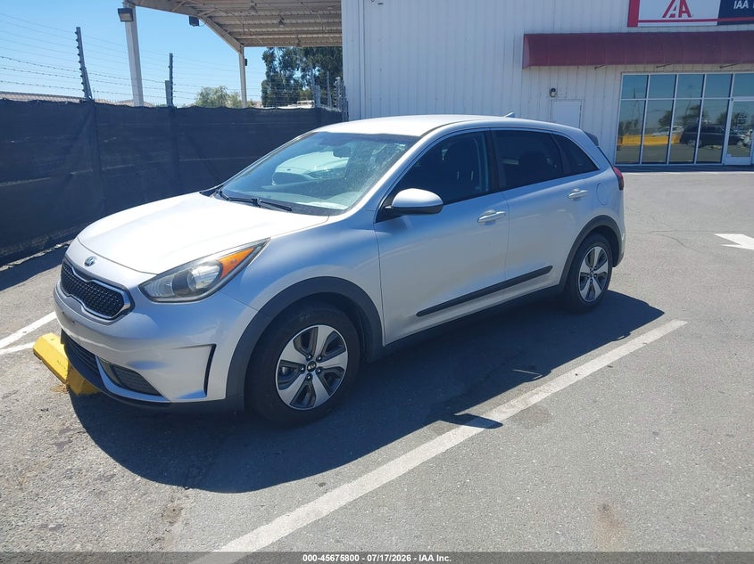 Vin: kndcb3lc5j5132674, lot: 46174400, kia niro fe 20182
