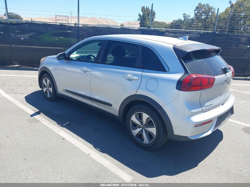 Vin: kndcb3lc5j5132674, lot: 46174400, kia niro fe 20183