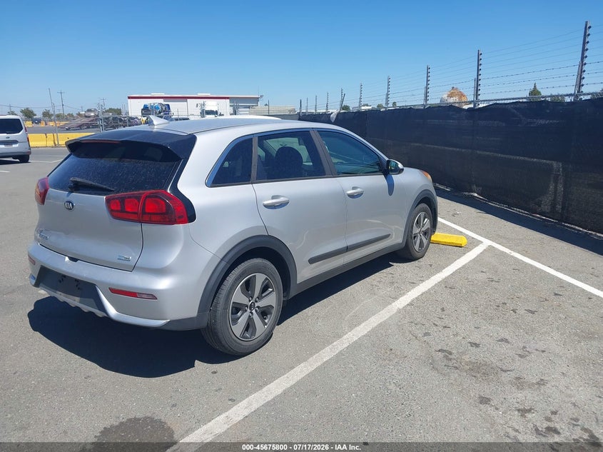 Vin: kndcb3lc5j5132674, lot: 46174400, kia niro fe 20184