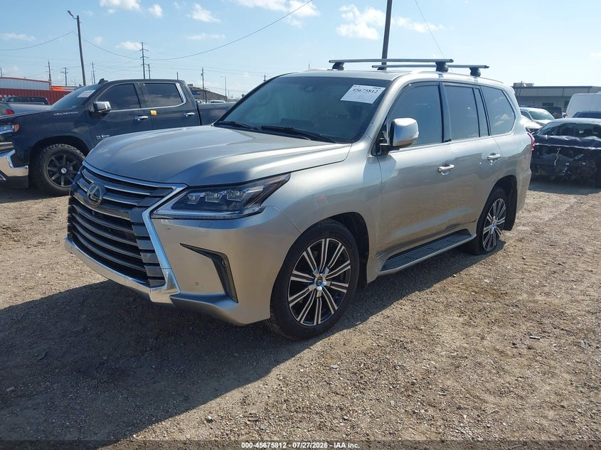 Vin: jtjdy7ax3l4317120, lot: 46174412, lexus lx 570 three-row 20202